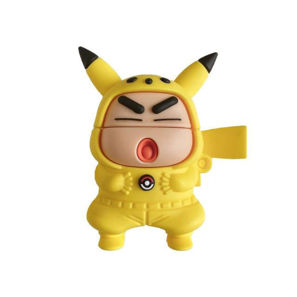Shin Chan Pikachu Pokemon Apple Airpods Case