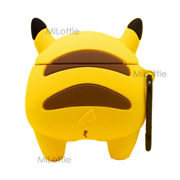 Pikachu Back V2 Pokemon Apple Airpods Case