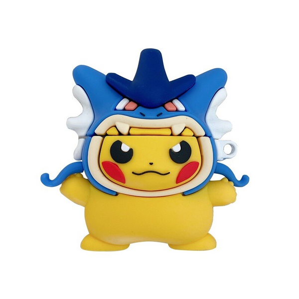 pikachu gyarados airpods case - Milottie
