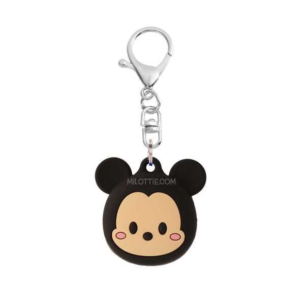 Mickey Head AirTag Case Key Chain