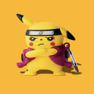 Pikachu Dressed as Naruto Chipuden AirPods Case