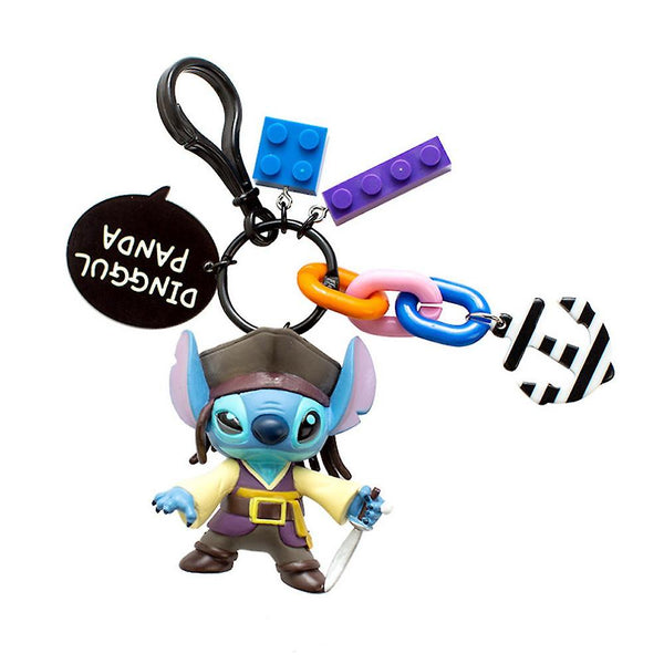 Pirate Stitch Charms Key Chain