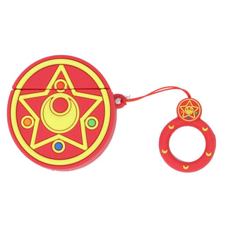 Sailor Moon Crystal Star Transformation RED Brooch Airpods & AirPods Pro Case - MiLottie