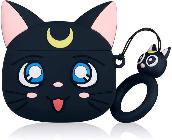 Sailor Moon Luna Dark Blue Airpods Case - MiLottie