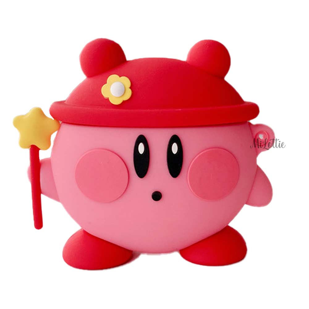 Kirby Star Wand Airpods & Airpods Pro Case-1