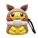 Pikachu in Eevee Costume Pokemon Airpods & AirPods Pro Case