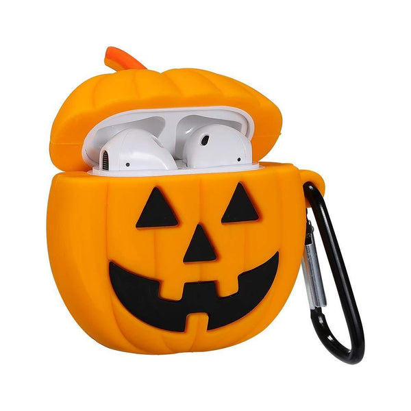 Jack-o'-Lantern Pumpkin Apple Airpods Case - Lottemi