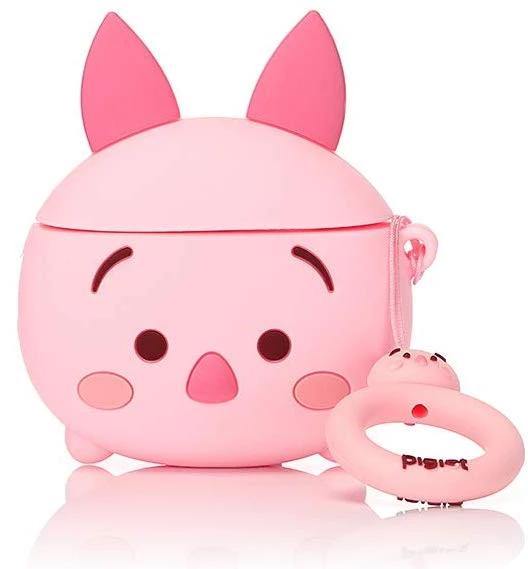 Piglet Tsum Tsum Winnie the Pooh Apple Airpods Case - Lottemi