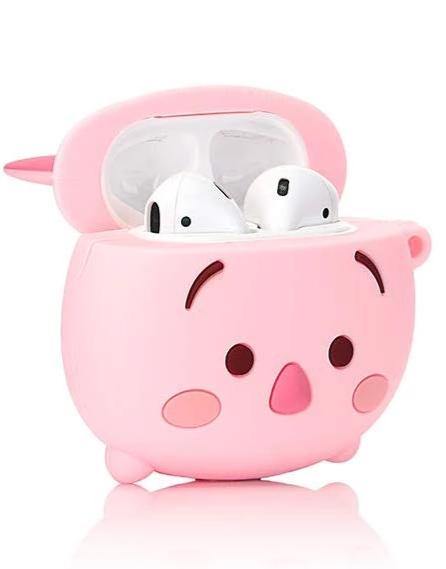 Piglet Tsum Tsum Winnie the Pooh Apple Airpods Case - Lottemi
