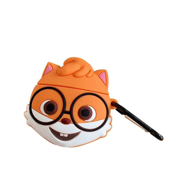 Chipmunk with Glasses Apple Airpods Case - Lottemi