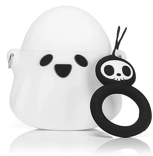 Ghost Apple Airpods Case White - Lottemi