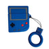 Blue game boy AirPods case - Milottie