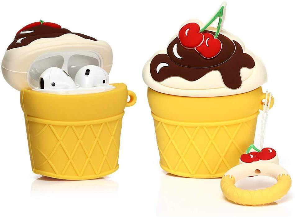 Cherry Ice Cream Apple Airpods Case - Lottemi