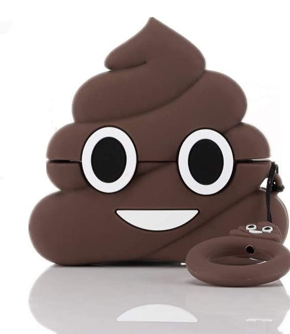Poop emoji AirPods Pro case - Milottie