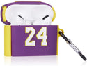 purple lakers jersey AirPods Pro case - Milottie