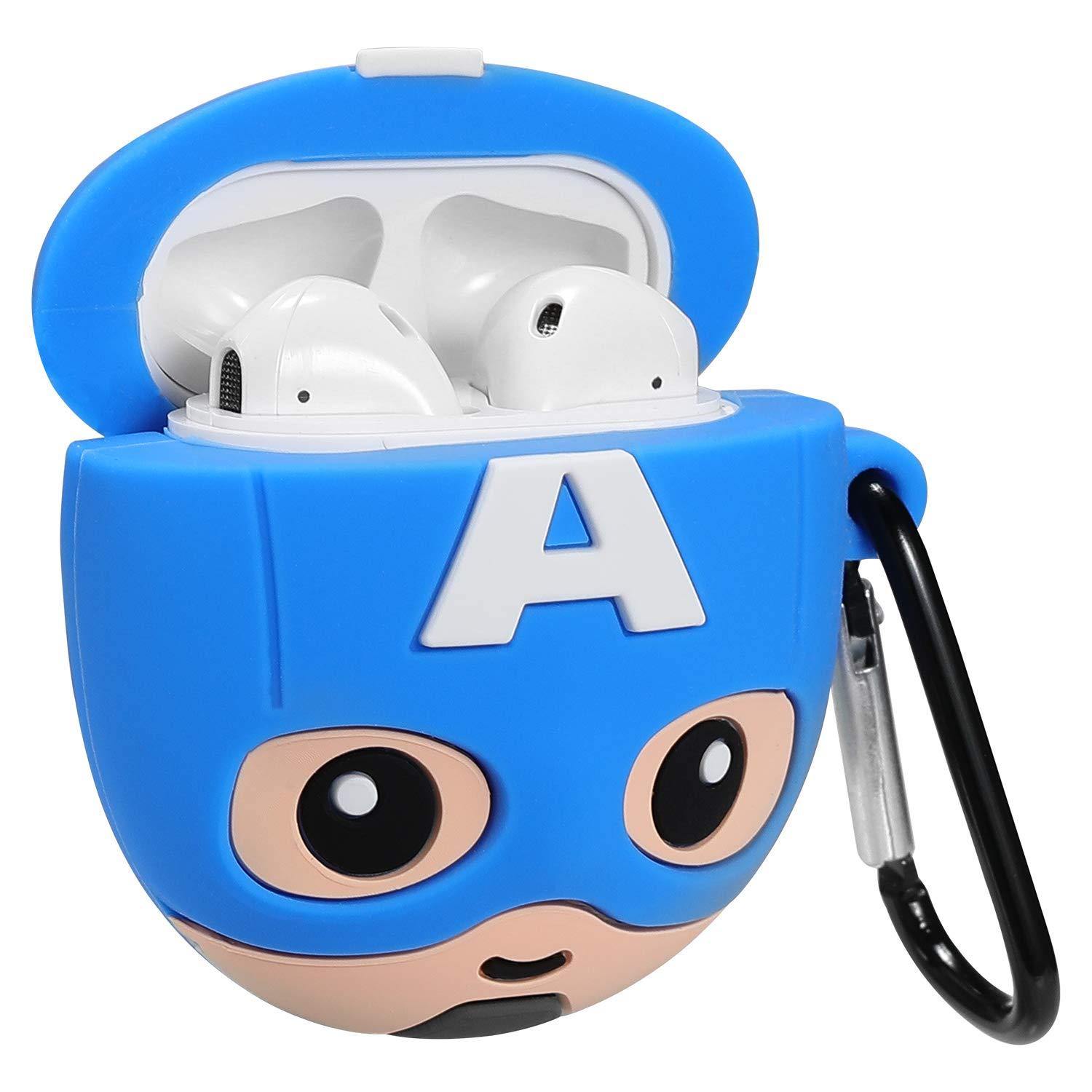 Captain America Avengers Apple Airpods Case - Lottemi
