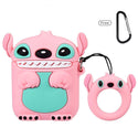 Pink Stitch Apple Airpods Case - Lottemi