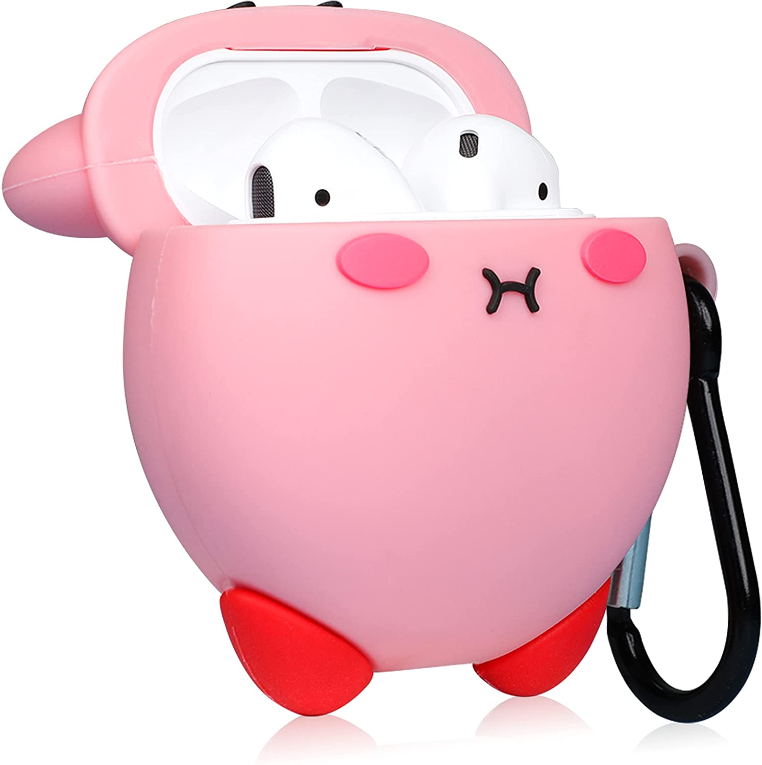 Floating Kirby Airpods Case - 0
