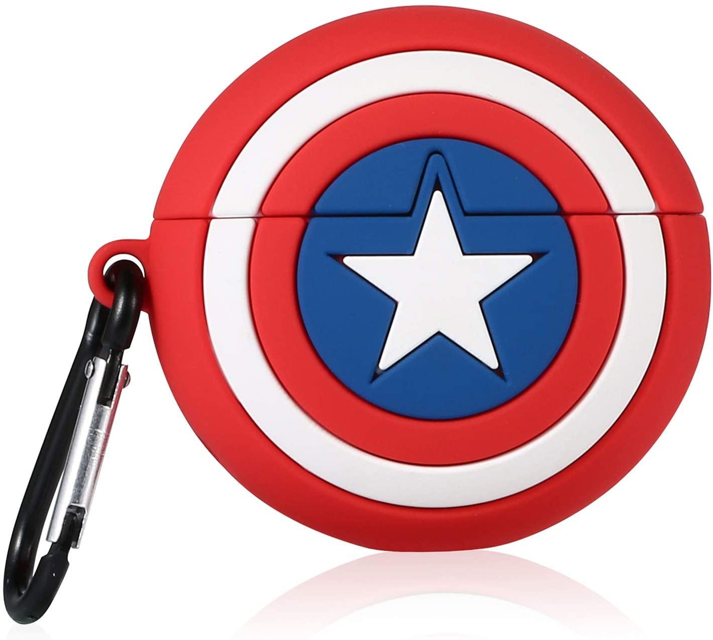 Captain America Shield Apple Airpods Pro Case - Lottemi
