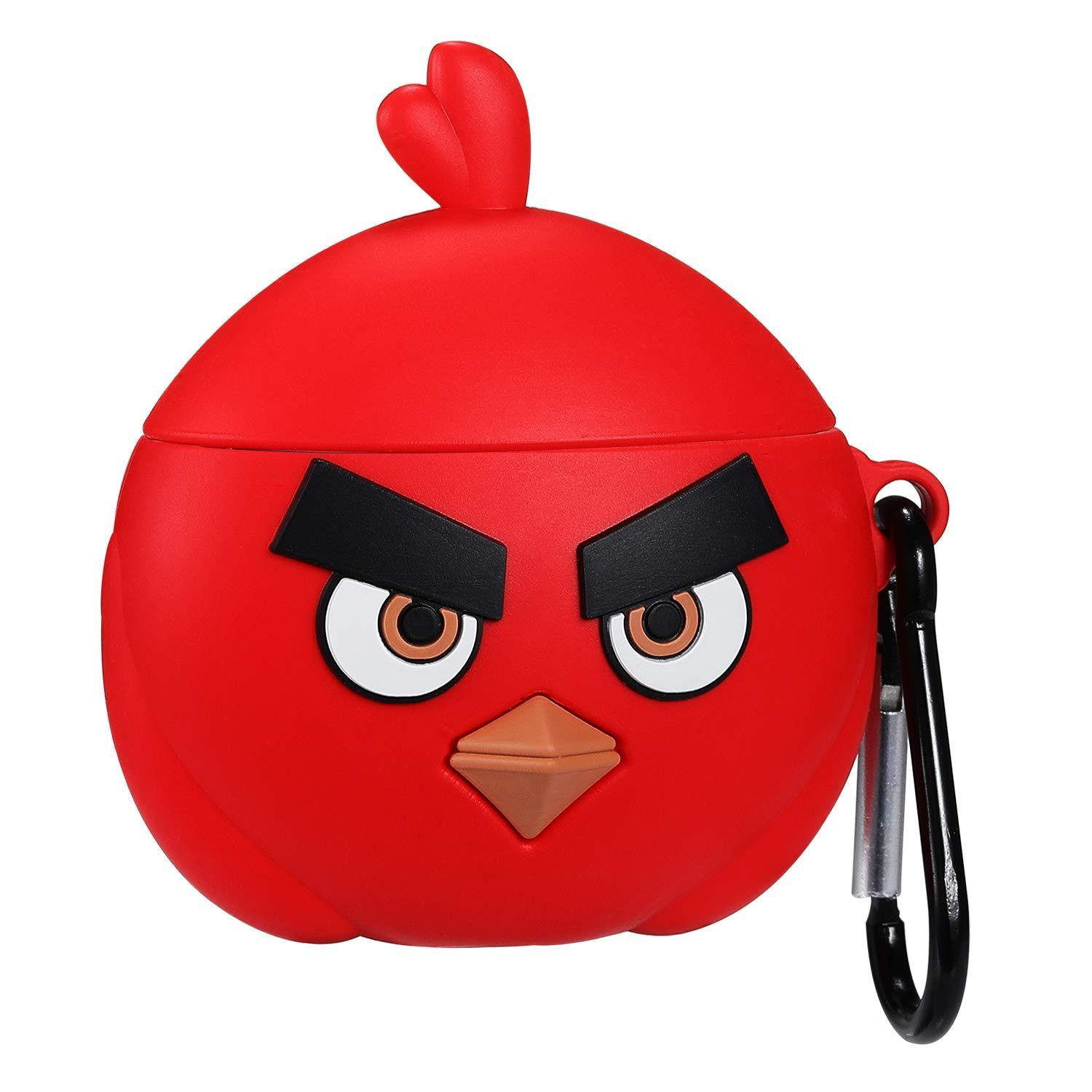 Red Angry Bird Apple Airpods Case - Lottemi