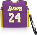 Purple lakers kobe jersey AirPods case - Milottie
