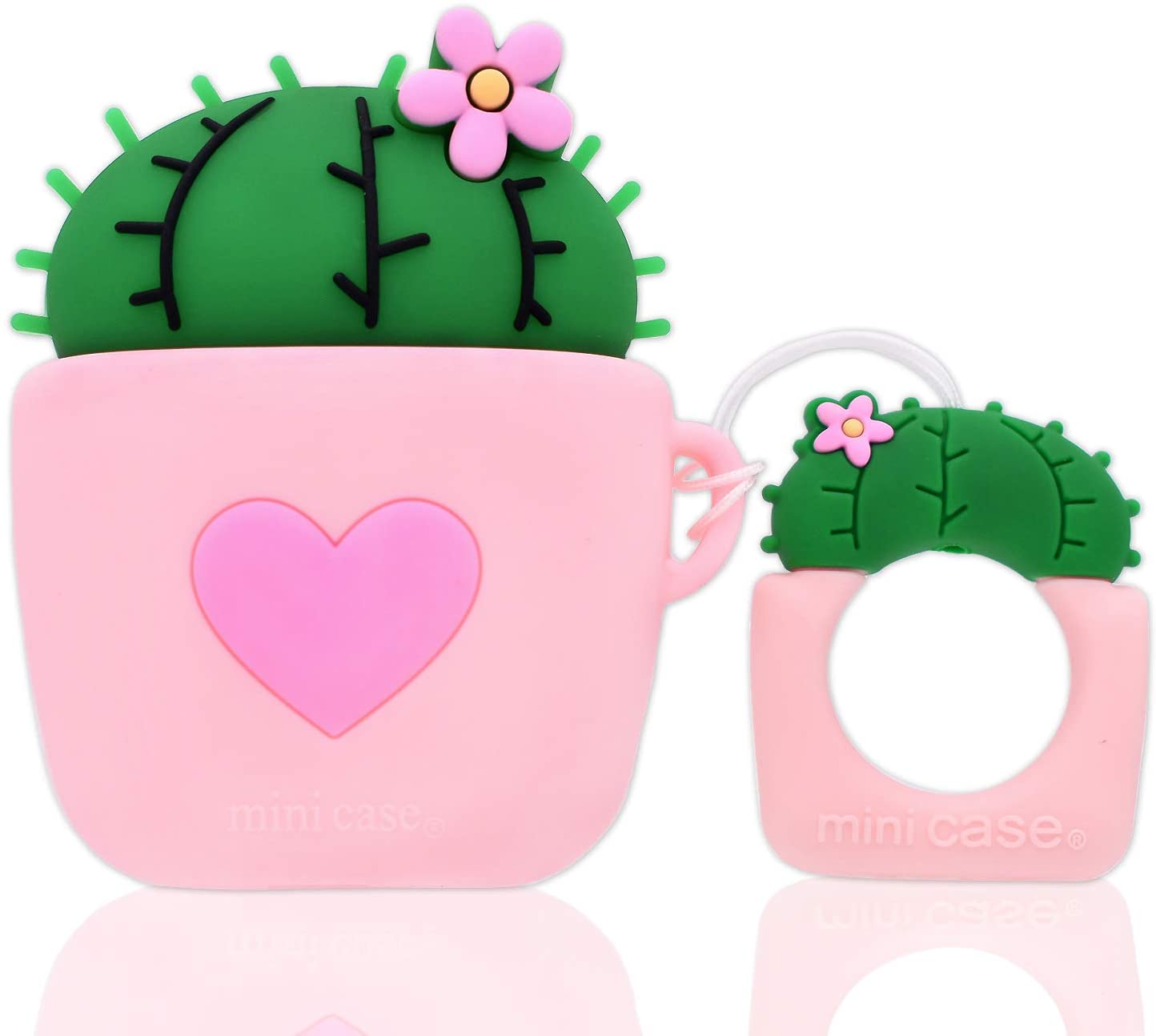 Buy pink Succulent Cactus Love Mug Airpods Case