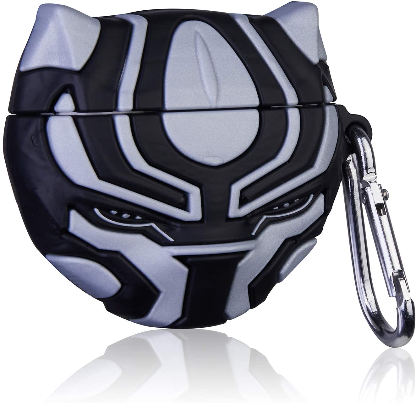 Black Panther Mask Airpods Case-4