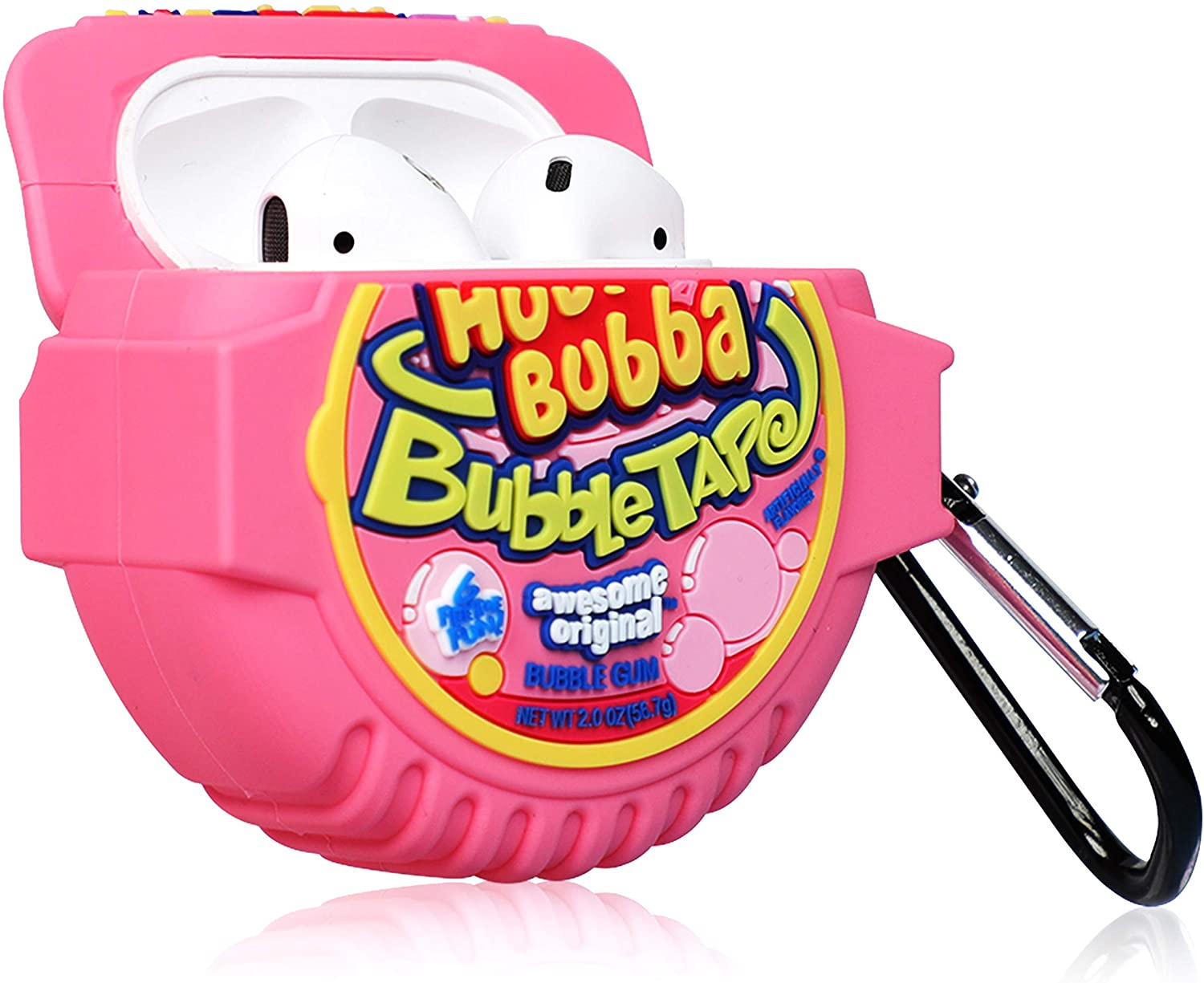 Bubble Gum Airpods Case-2