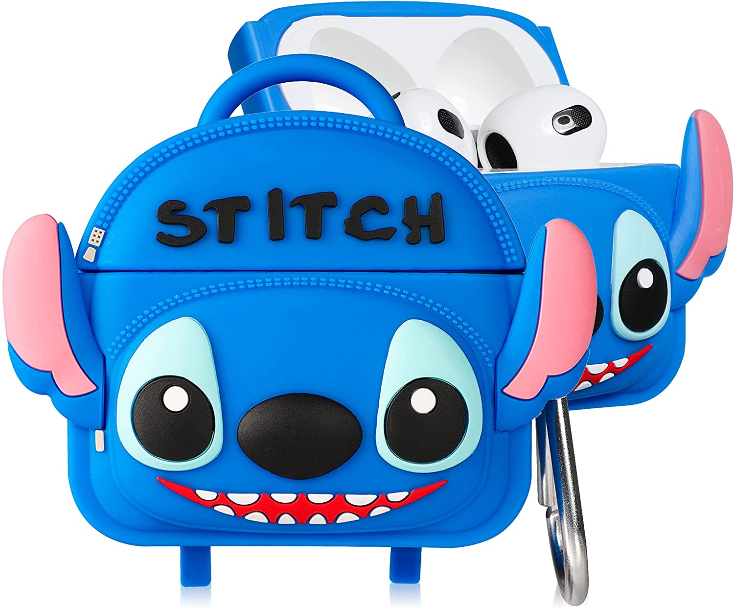 Stitch Book Bag Airpods Case