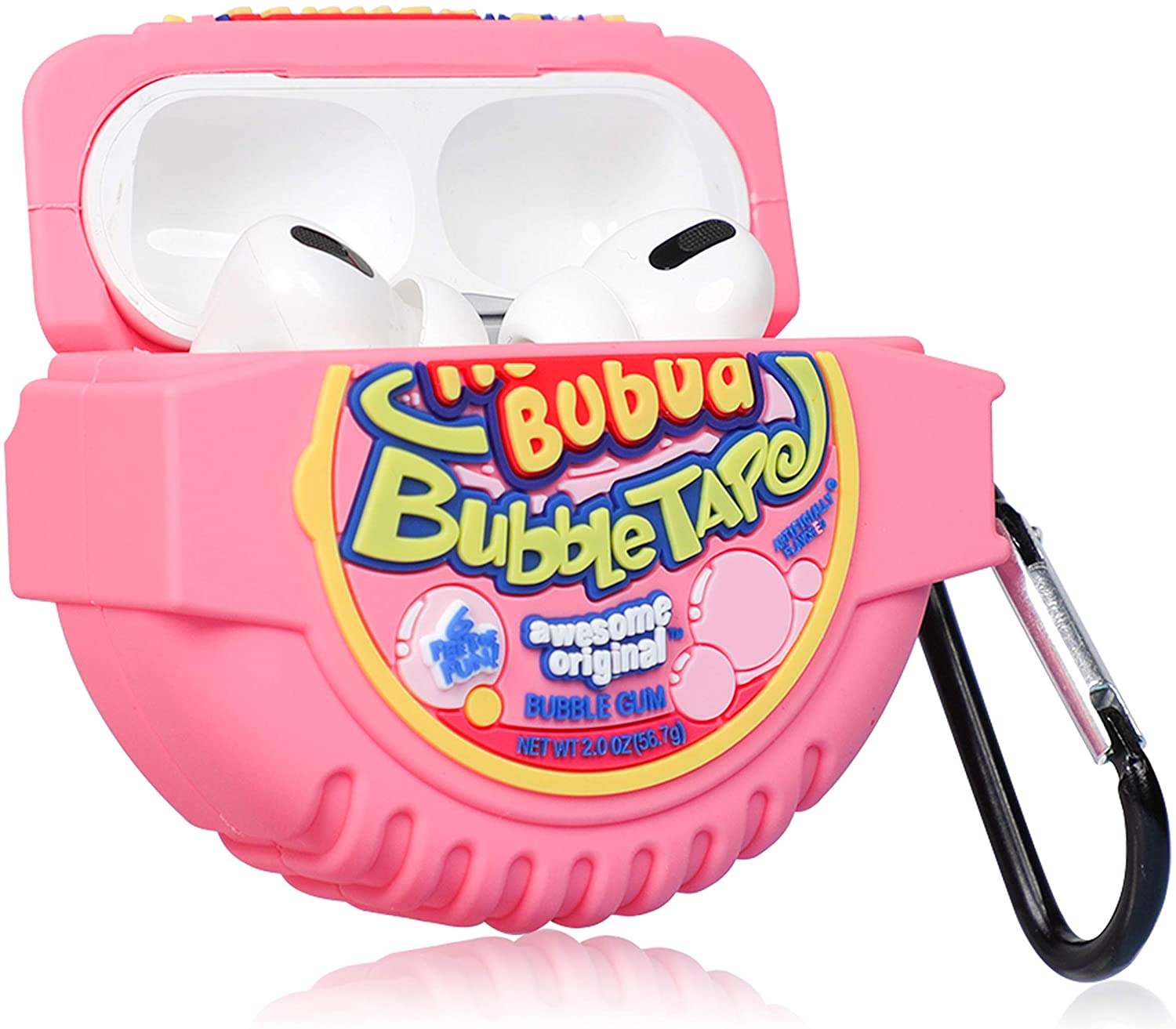 Bubble Gum Airpods Case-3