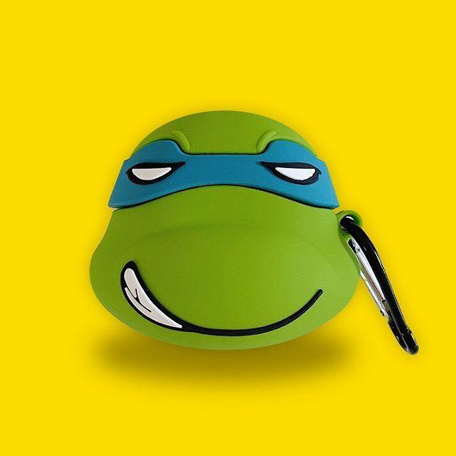 Ninja Turtle Head Apple Airpods Case - Lottemi