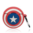 Captain America Shield Airpods Case
