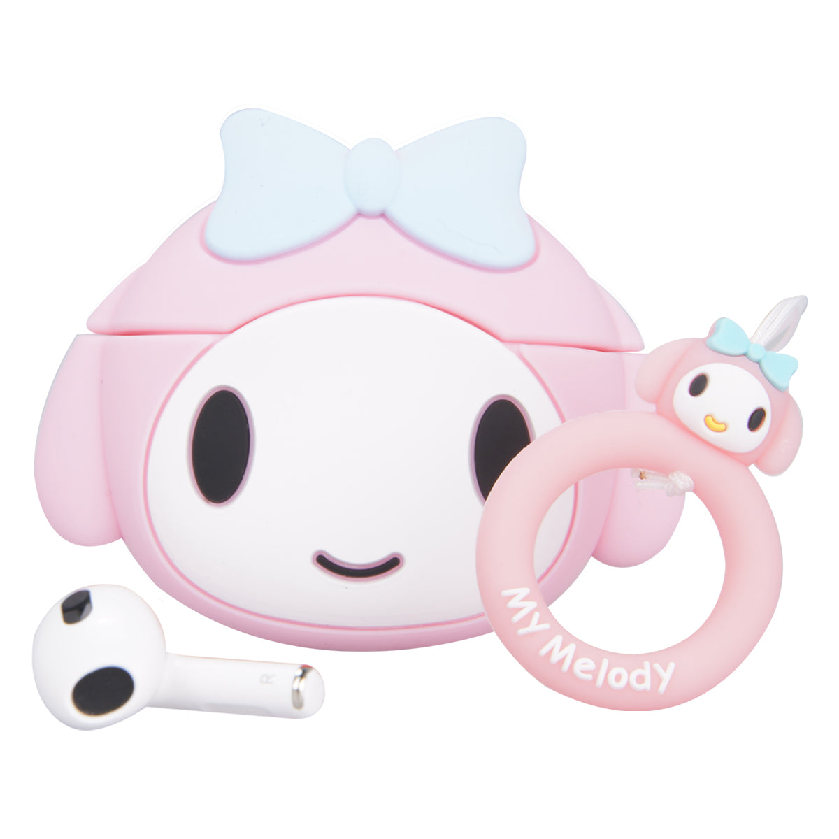 My Melody Head Airpods Case