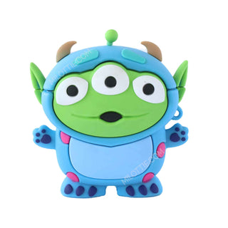 Toy Story Alien in Sulley Monster Costume Apple Airpods & AirPods Pro Case