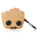 Avengers Groot detail Head Airpods Case