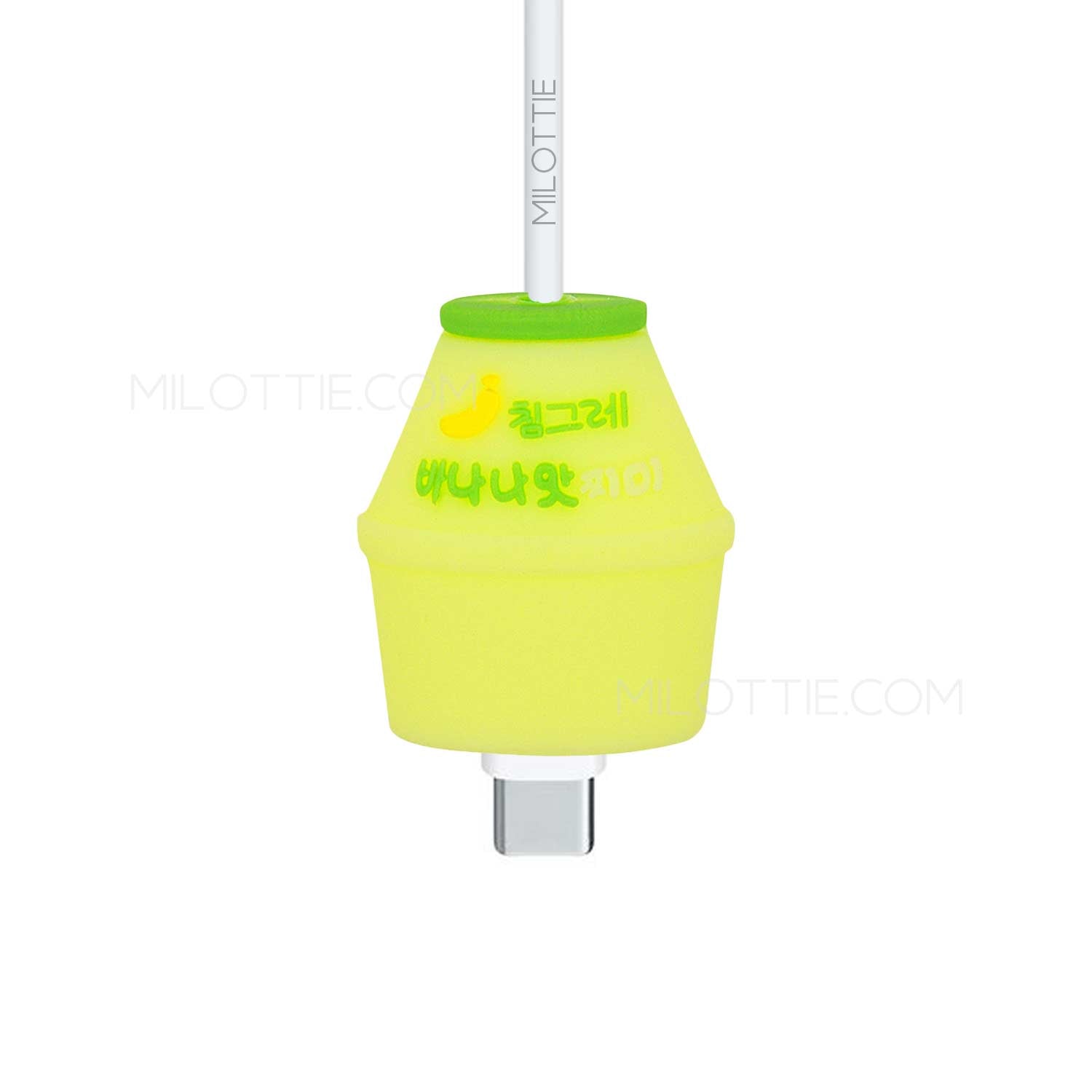 Banana Milk USB-C Cable Protector - 0