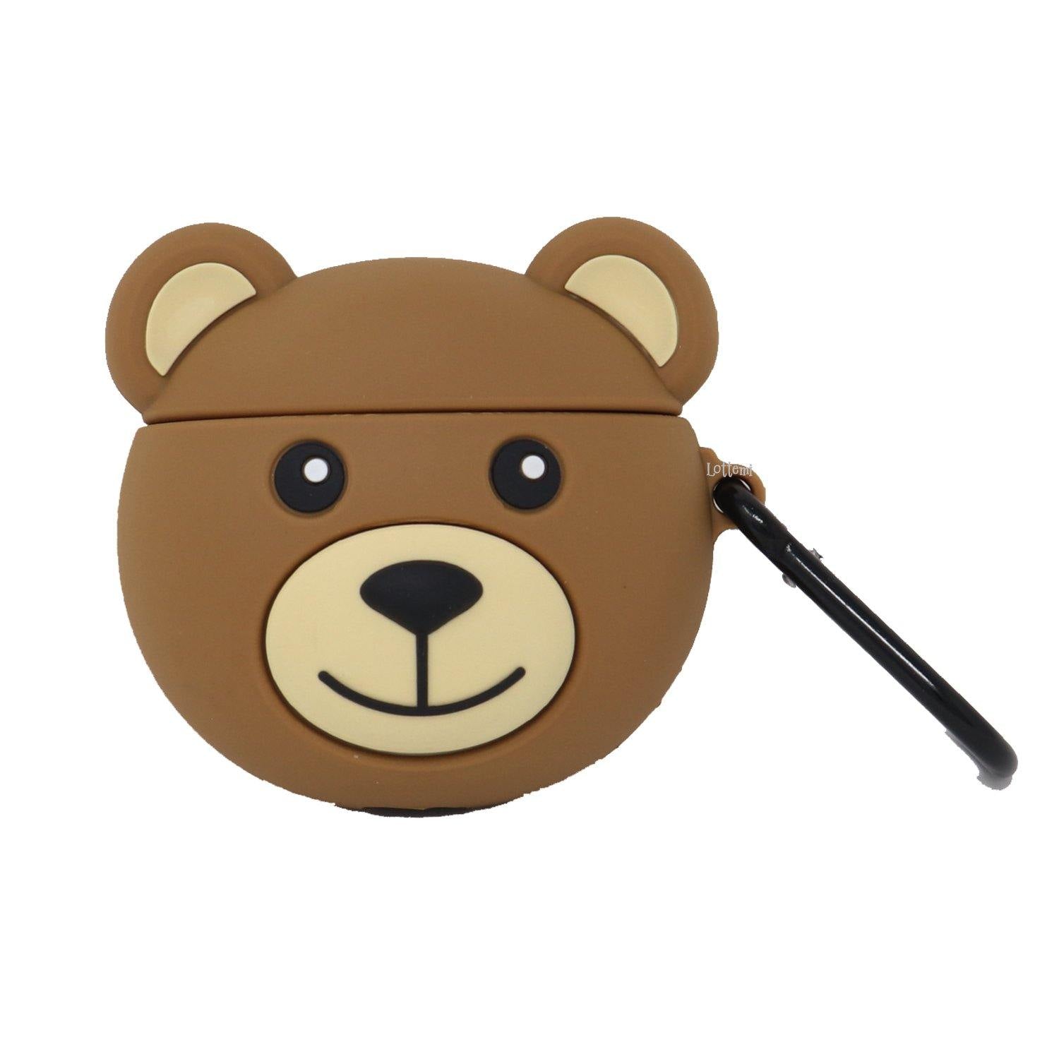 Bear Emoji Apple Airpods Case - Lottemi