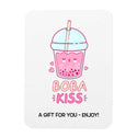 Boba Kiss Card