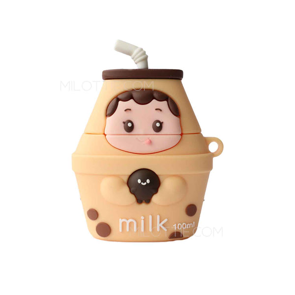 Korean Boba Milk Tea Apple Airpods & AirPods Pro Case