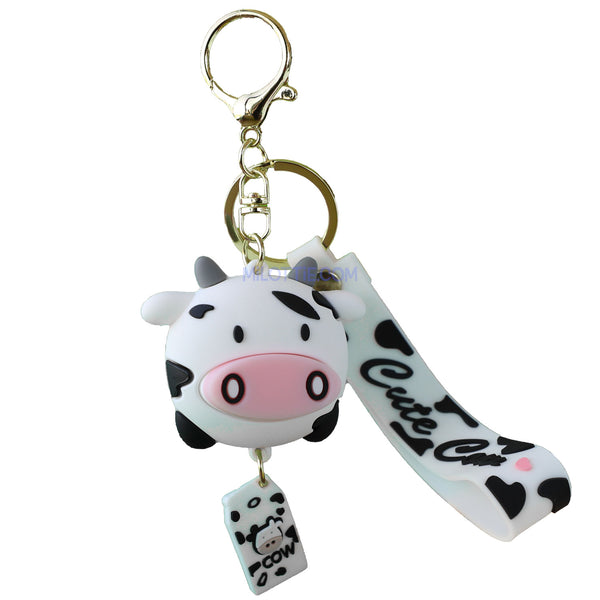 cute cow key chain