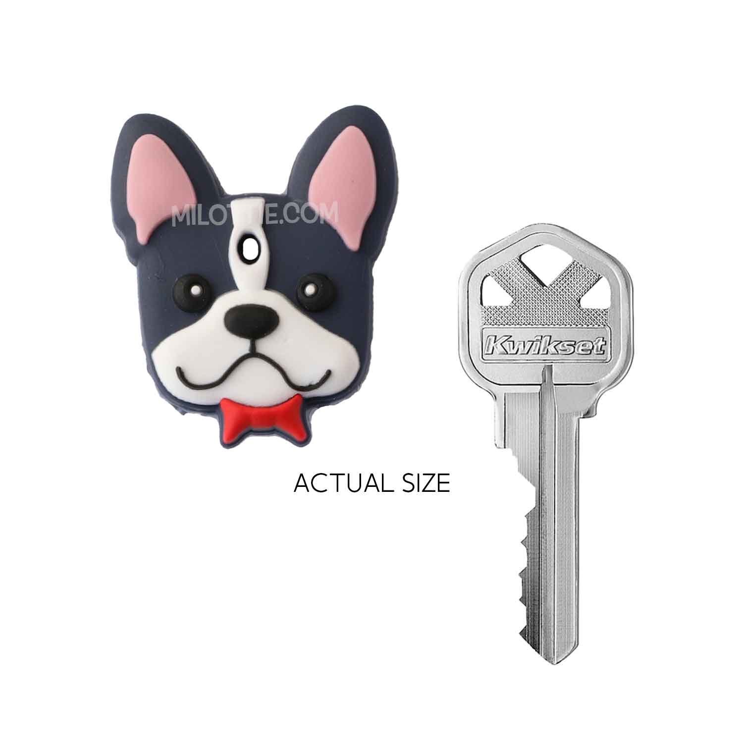 Boston terrier key cap - Milottie