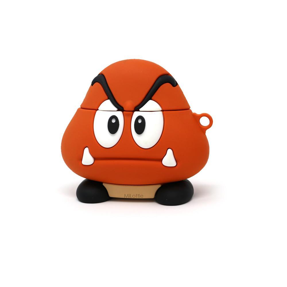 Goomba Super Mario Video Games Apple Airpods Case - Lottemi