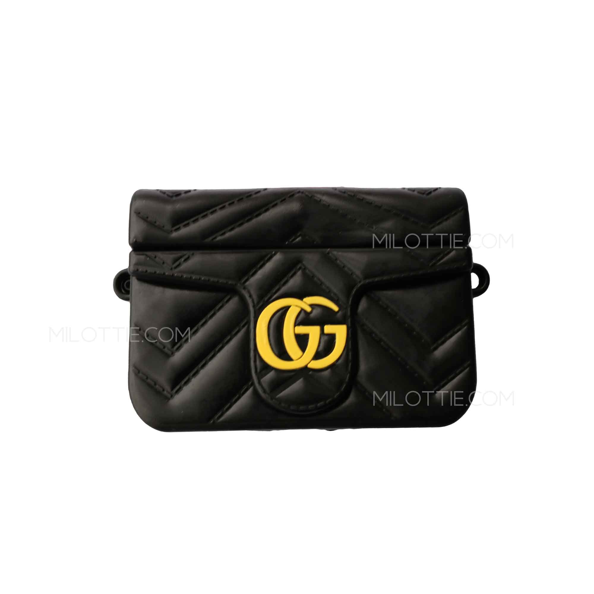 Black Gucci Bag AirPods case - Milottie