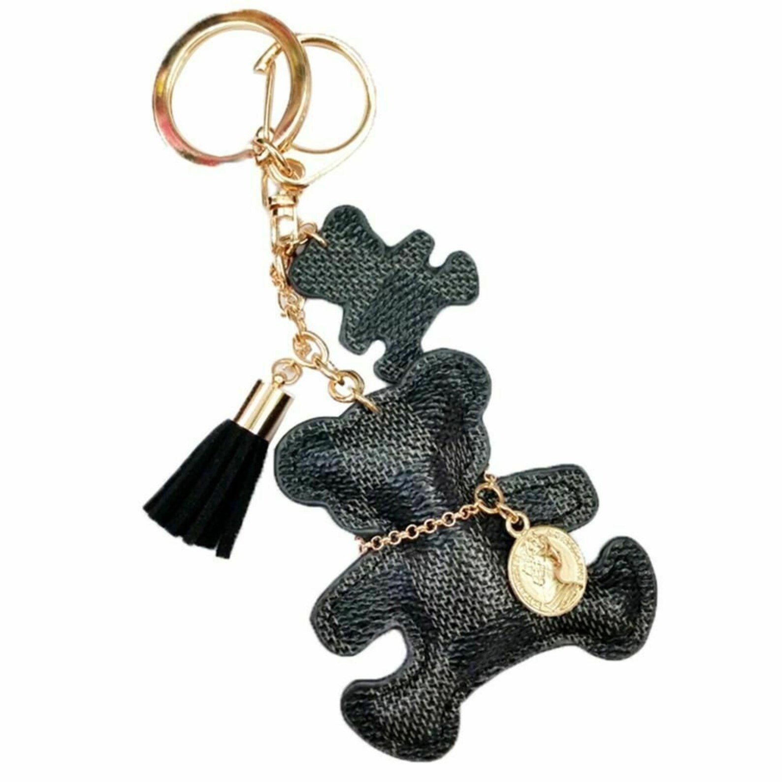 Buy black Luxury Bear Assorted Key Chain