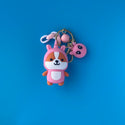 Corgi Dog in Assorted Costumes Keychain