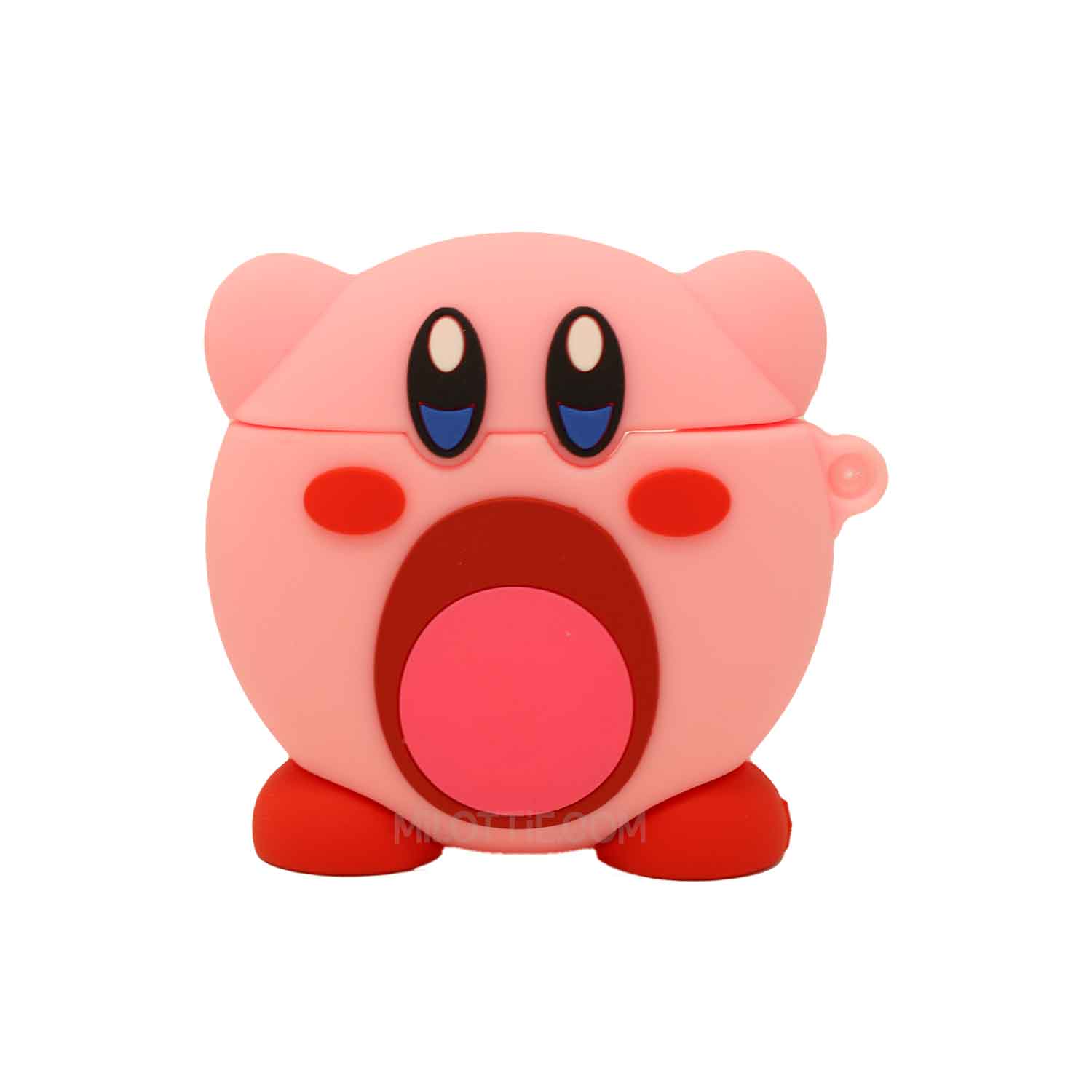 Kirby Open Mouth Inhaling Apple Airpods & AirPods Pro Case