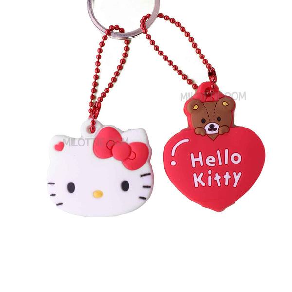 Hello Kitty & Heart Key Case