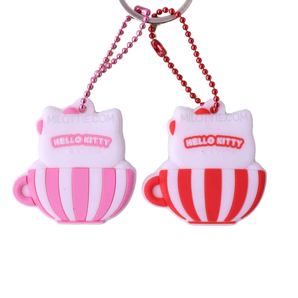 Hello in cups key covers - Milottie