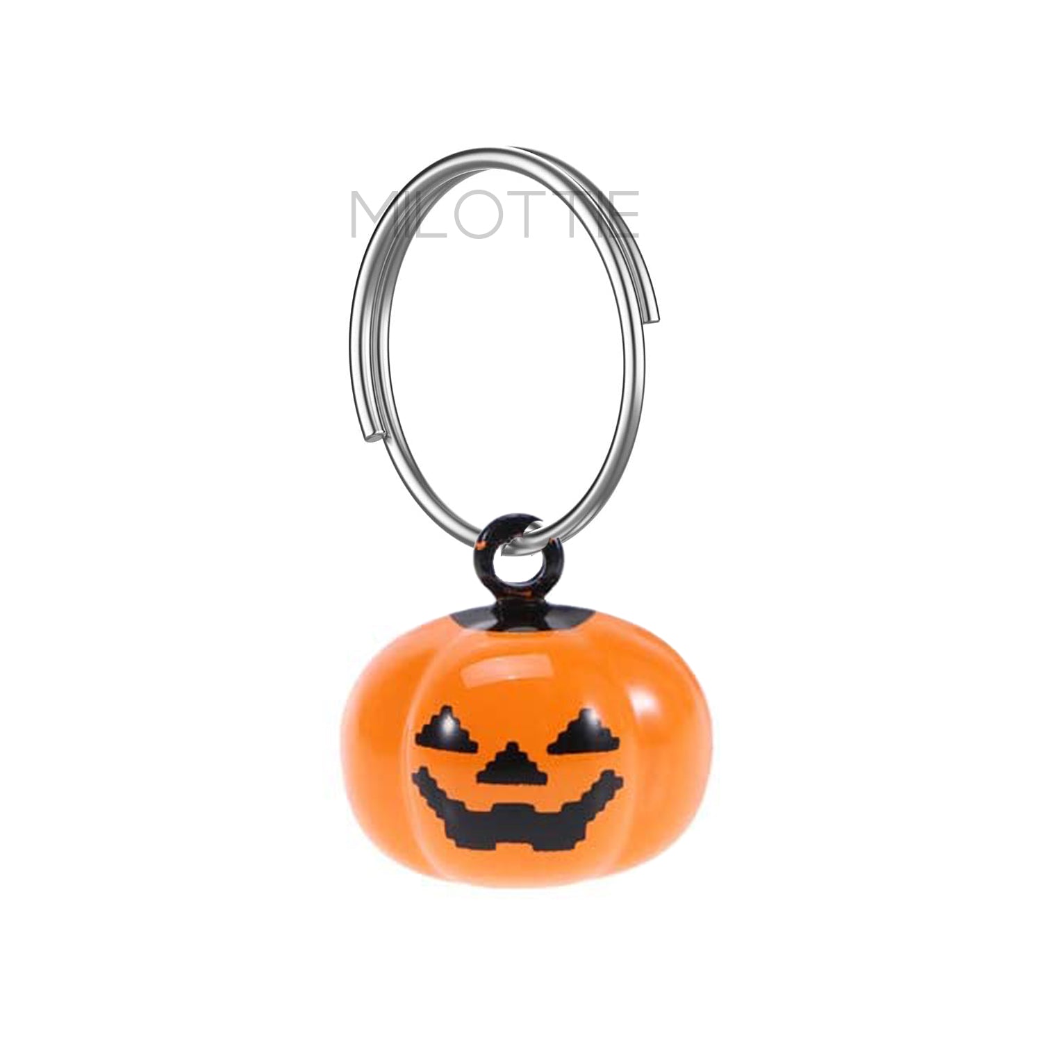 Jack O' Lantern Pumpkin Collar Bell