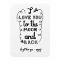 I Love You to the Moon Card - MiLottie